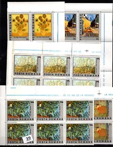 LG 6X RUMANIA 1990 - MNH - PINTURAS - NATURALEZA - Imagen 1 de 1
