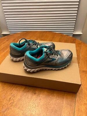 Zapatos para correr Brooks Glycerin G13 con estampado 3D para mujer 7,5 gris azul 1201971B030 Foto 1 de 4