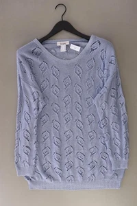 ✅ Linea Tesini Langarmpullover Regular Pullover für Damen Gr. 48, XXL blau ✅ - Bild 1 von 8