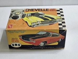 VTG. RARE AMT 1970 CHEVELLE SS 454 KIT ORIGINAL VERY NICE IN BOX NOT ASSEMBLED - Picture 1 of 14
