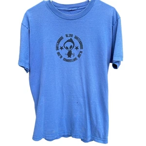Vintage Blind Skateboards Sensenmann Punk Skater Blau T-Shirt Größe Medium - Bild 1 von 10