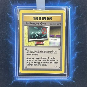 🌈No Removal Gym 103/132 Gym Heroes Regular Rare Vintage Pokemon Karte 🌈 - Bild 1 von 3