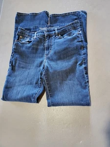 Signature Levi Strauss Womens Denim Blue Jeans Modern Boot Cut Stretch Size 8M - Picture 1 of 15