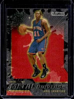 Skybox Jamal Crawford Metal Universe Precious Gems Red #27/50 Knicks 2008-09 Foto 1 de 2