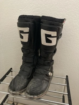 Gaerne GX1 Motocross MX ATV BOOTS - Black *EUR 41 / US 7 / JAP 26 - Image 1 of 4