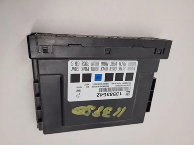 12-14 CHEVY CAMARO Body Control Module BCM Right Hand Dash Coupe 13583542 - Image 1 of 4
