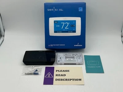 Emerson ST75 Touch Screen Programmable Thermostat READ - Image 1 of 4