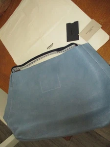 Shinola Detroit blau Leder Runwell Beuteltasche Handtasche Geldbeutel Sommer Party Hochzeit sh - Bild 1 von 4