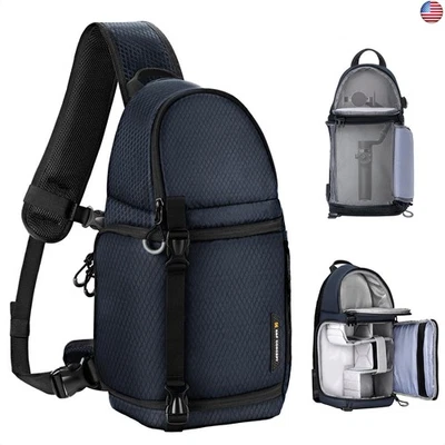 K&F CONCEPT Camera Sling Bag Crossbody Bag Camera Shoulder Backpack - Image 1 of 4