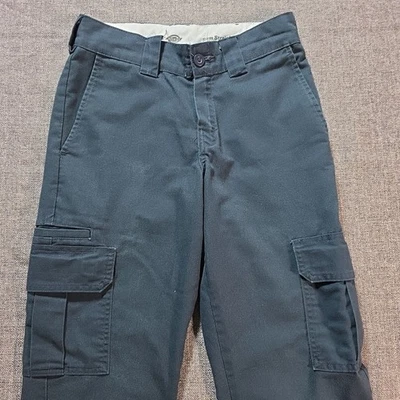 Dickies Men's Work Pants 28x32 Navy Blue Slim Straight READ - Image 1 of 4