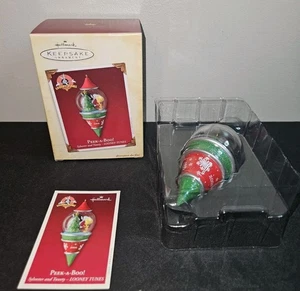2005 Hallmark Andenken Weihnachtsschmuck "PEEK-A-BOO Sylvester & Tweety" - Bild 1 von 6