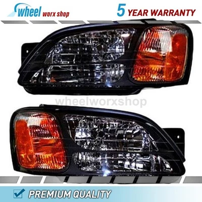 Conjunto de faros izquierdo derecho para Subaru Outback 2.5L 2000-2001 2002 2003 2004 Foto 1 de 3