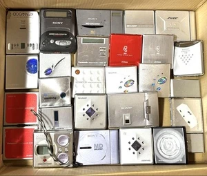 (For Parts or Repair) Lot of 25 MD MiniDisc Players Junk Units As-Is - Picture 1 of 4