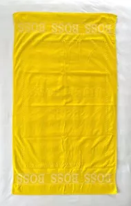 HUGO BOSS Original Strand Badehandtuch Gelb / Gold 160x90cm 100% Baumwolle - Bild 1 von 9