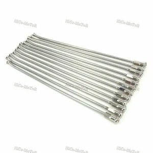 21" Front Stainless Steel Spokes For Yamaha YZ250F/ WR250F 201-19 YZ450F 2003-19 - Picture 1 of 3
