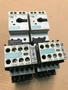 Interruptor Siemens 3RT1015-1BB41 3RV1011-1DA10 3 RH1911-1HA12 auxiliar 3RT1916+ - Imagen 1 de 5