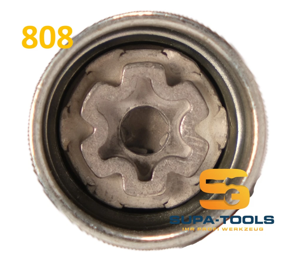 Audi Radsicherung Felgenschloss 808 Code H Schlüssel Nuss Original Audi OEM - Bild 1 von 4