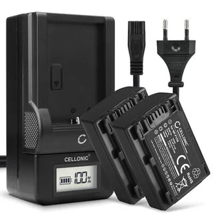 2x Akku für Sony NP-FV30 NP-FV50 NP-FV70 NP-FV100 NP-FV90 650mAh + Ladegerät - Bild 1 von 7