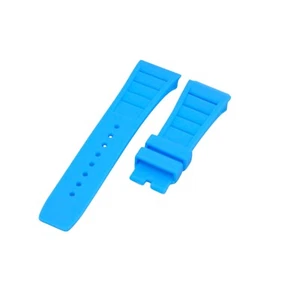 Correa de reloj de goma azul 27 mm para Richard Mille 11-03L - Imagen 1 de 6