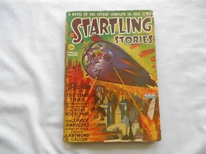 STARTLING STORIES...PULP MAGAZINE FALL 1943 - Picture 1 of 4