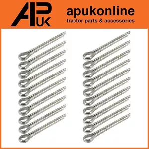 20x Cotter Pins 4 x 40mm for Ford 4100 4110 4610 4630 5110 5610 5610S Tractor - Picture 1 of 4