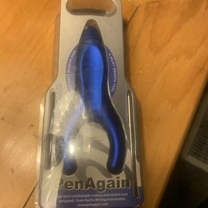 PenAgain - Ergonomic Ergo Soft Blue Ballpoint Pen - Arthritis, Carpal Tunnel - Picture 1 of 4