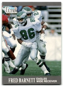 1991 Fleer Ultra Fred Barnett Philadelphia Eagles #227 - Picture 1 of 2