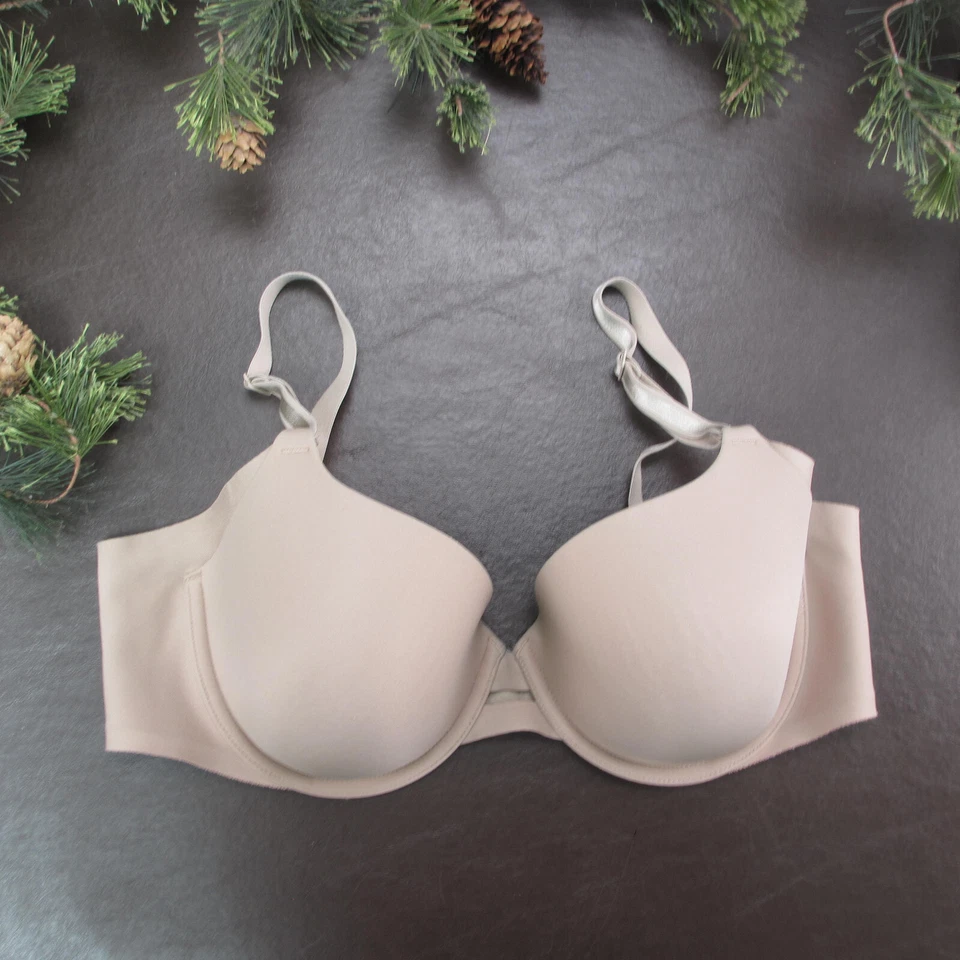 Sujetador Warners 36C Bronceado Acolchado Con Aros Cierre Ajustable Espalda Foto 1 de 4