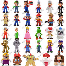 Super Mario Odyssey Figures Toys Luigi Yoshi Wario Peach Bowesr Model Doll Gift