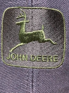 John Deere All Denim Hat Cap w/ Strap Back. Brand New with Tags! Great Price! - Picture 1 of 6