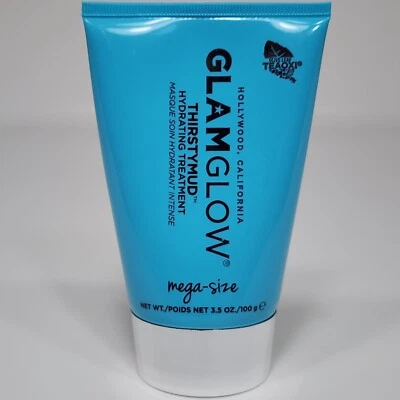 Tratamiento hidratante Glamglow Thirsty Mud mega tamaño 3,5 oz / 100 g Foto 1 de 4