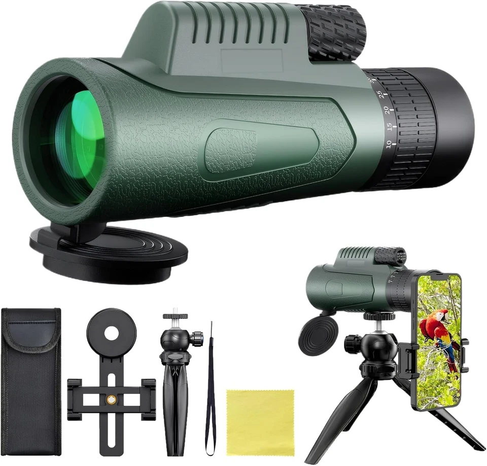 Monokular 10-30 X 50 Fernglas Teleskop Monokular Fernglas BAK4 Jagd Wander B1209 - Bild 1 von 4