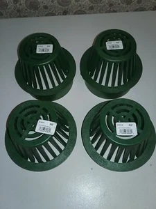 4 - NDS 6" Rejilla Atrio 80G Plástico Drenaje Redondo HDPE Verde Maceta Ventana Pozo - Imagen 1 de 4