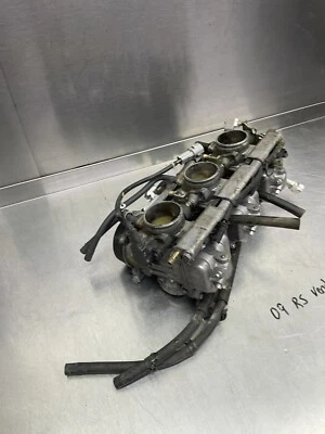 2006 08 YAMAHA Viking VK Professional VENTURE RS FLATSLIDE CARBS Carburetor Set - Image 1 of 4