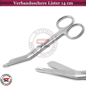 Tijeras de vendaje Lister vendaje tijeras tijeras de pavimento tijeras de rescate 14 cm - Imagen 1 de 7