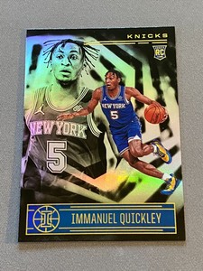 Immanuel Quickley 2020-21 Panini Illusions #154 RC New York Knicks