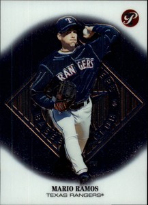 2002 (RANGERS) Topps Pristine #184 Mario Ramos C Rookie