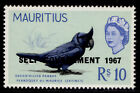 Mauritius Qeii Sg363, 10R Pale Bluish Green, Nh Mint. Cat £10.