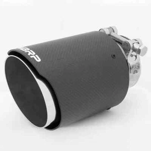 Punta de escape universal redonda de doble pared en ángulo fibra de carbono MBRP T5176CF de 2,5 pulgadas - Imagen 1 de 5