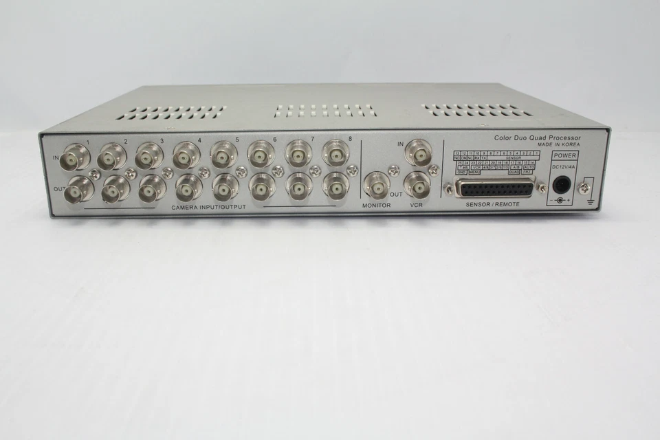 QS-281PLUS Color Duo Quad Processor 12VDC 10W FOR PARTS ONLY ( NOT TESTED) - Image 1 of 4