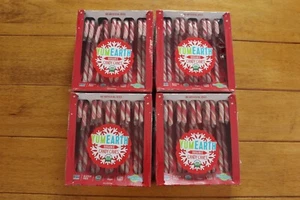 YumEarth Organic Peppermint Candy Canes 10 Count LOT OF 4 BOXES (40 CANES TOTAL) - Picture 1 of 4