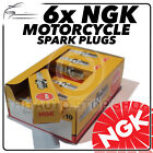 6x NGK Zündkerzen für Honda 1500cc GL1500 J-L (Goldflügel) 88->01 Nr.5531