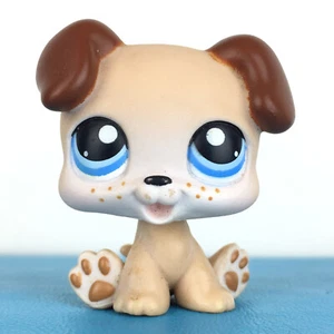 Authentic Littlest Pet Shop #143 Dog Baby Boxer Puppy / Original Hasbro LPS - Picture 1 of 3