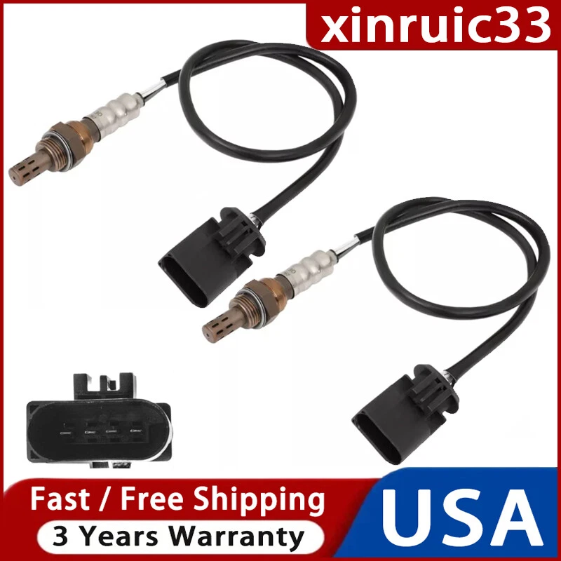 2PCS Oxygen Sensor Upstream+Downstream Sensor For 2002-2008 Mini Cooper 1.6L L4 - Image 1 of 4