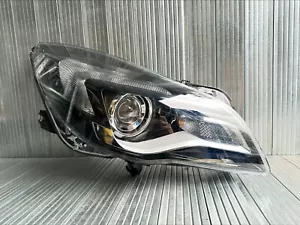 VAUXHALL INSIGNIA 13-17 Headlight With Halogen DRL (OEM/OES) OSF BRACKET DAMAGE - Picture 1 of 8