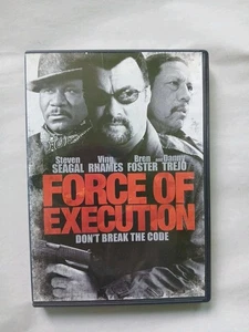 Force of Execution (DVD 2013) Steven Seagal Rhames Martial Arts Action Crime - Imagen 1 de 5