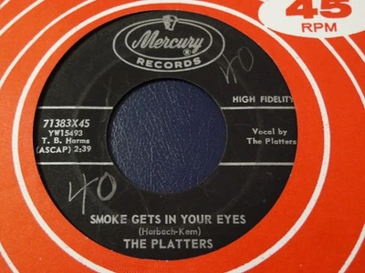 THE PLATTERS-SMOKE GETS IN YOUR EYES-MERCURY - Image 1 of 2