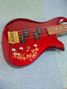 B.C.Rich EAGLE BASS Used Red - Picture 1 of 14