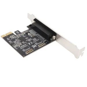 1 Port PCI Express Parallel Card IEEE 1284 DB25 PCIE Parallel Card ECP Mode D FG - Picture 1 of 24