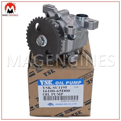 16100-65D00 OIL PUMP SUZUKI J18A J20A FOR GRAND VITARA BALENO SX4 1.8L 2.0L - Image 1 of 4